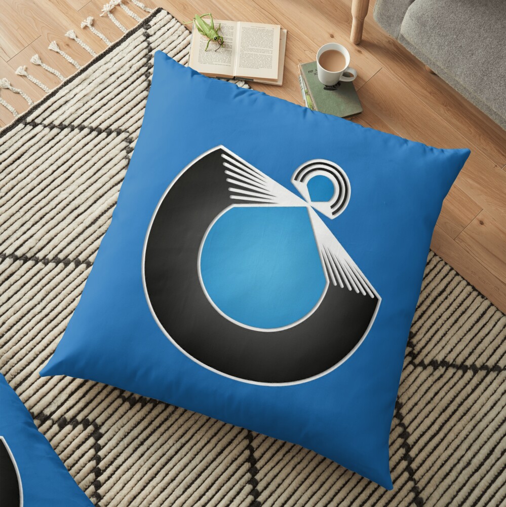 Port Fish Floor Pillow Floor Pillow