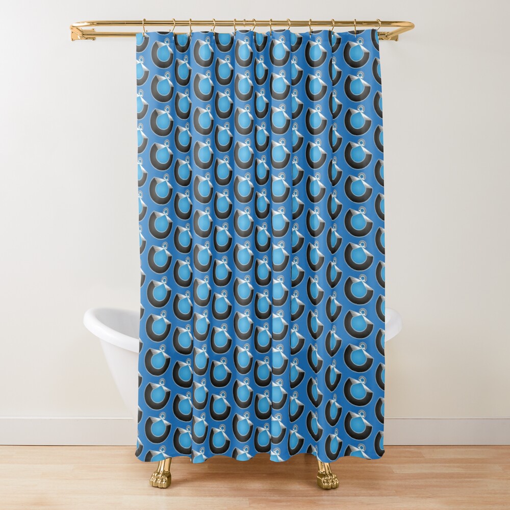 Port Fish Shower Curtain Shower Curtain